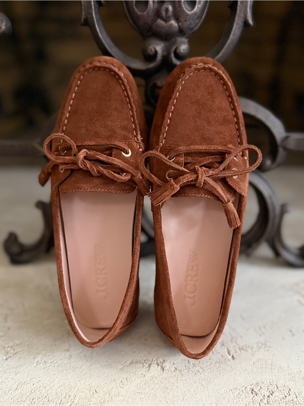 J. Crew Women's Suede Driving loafers Size 7